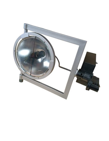 Iguzzini 3 4893 074 0 large track light 70w hit g12 electronic grey/black 220-240v flood 38°